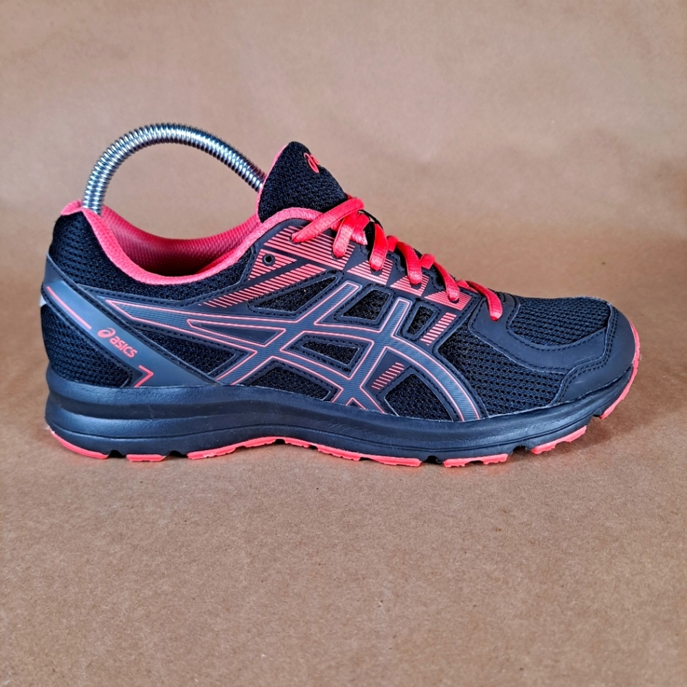 ASICS Jolt Casual Running Neutral Shoes Womens Size 10 D Black Melon T7K9N